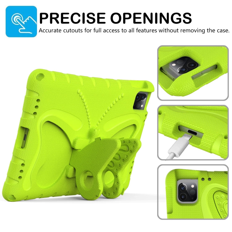 For iPad Air 11  2026 / 2025 / 2024 Butterfly Bracket EVA Shockproof Tablet Case