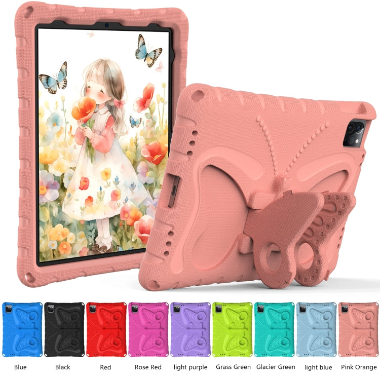 For iPad Pro 11 2025 / 2024 Butterfly Bracket EVA Shockproof Tablet Case