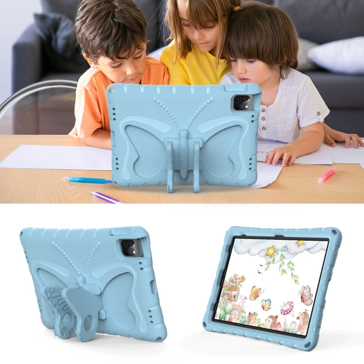 For iPad Pro 11 2025 / 2024 Butterfly Bracket EVA Shockproof Tablet Case