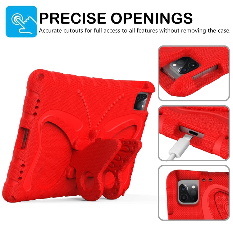 For iPad Pro 11 2025 / 2024 Butterfly Bracket EVA Shockproof Tablet Case