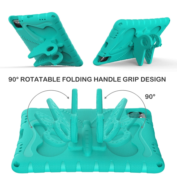 For iPad Pro 11 2025 / 2024 Butterfly Bracket EVA Shockproof Tablet Case