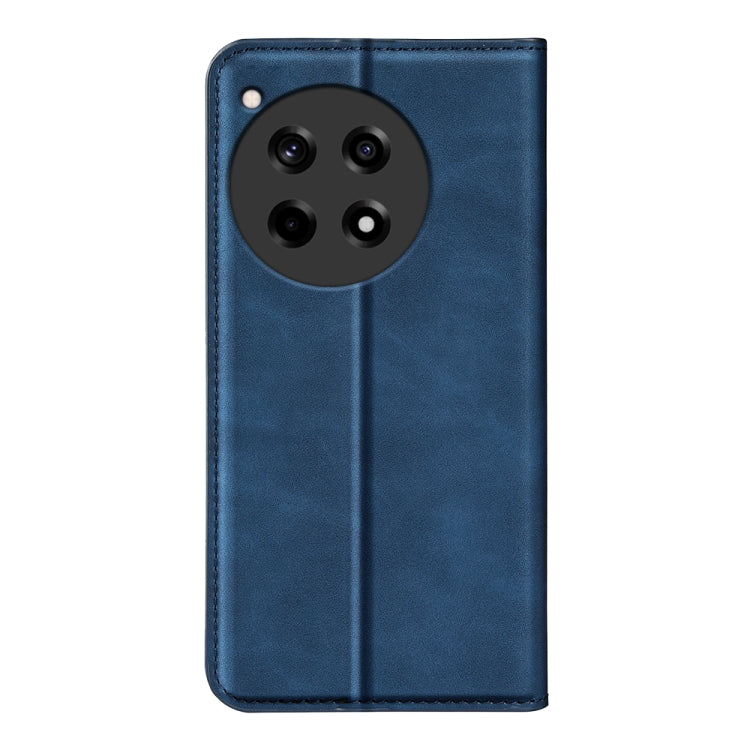 For OnePlus 12R Retro-skin Magnetic Suction Leather Phone Case