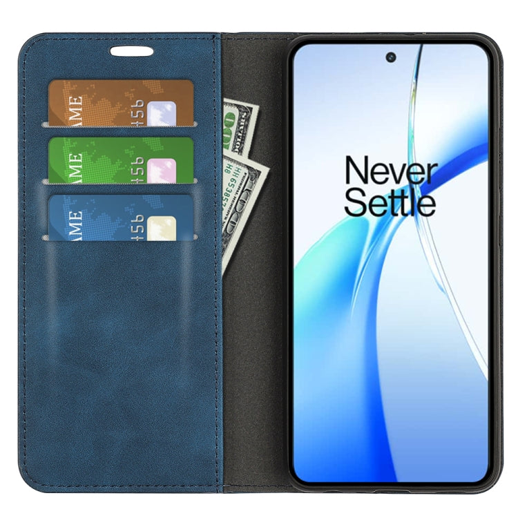 For OnePlus Ace 3V Retro-skin Magnetic Suction Leather Phone Case