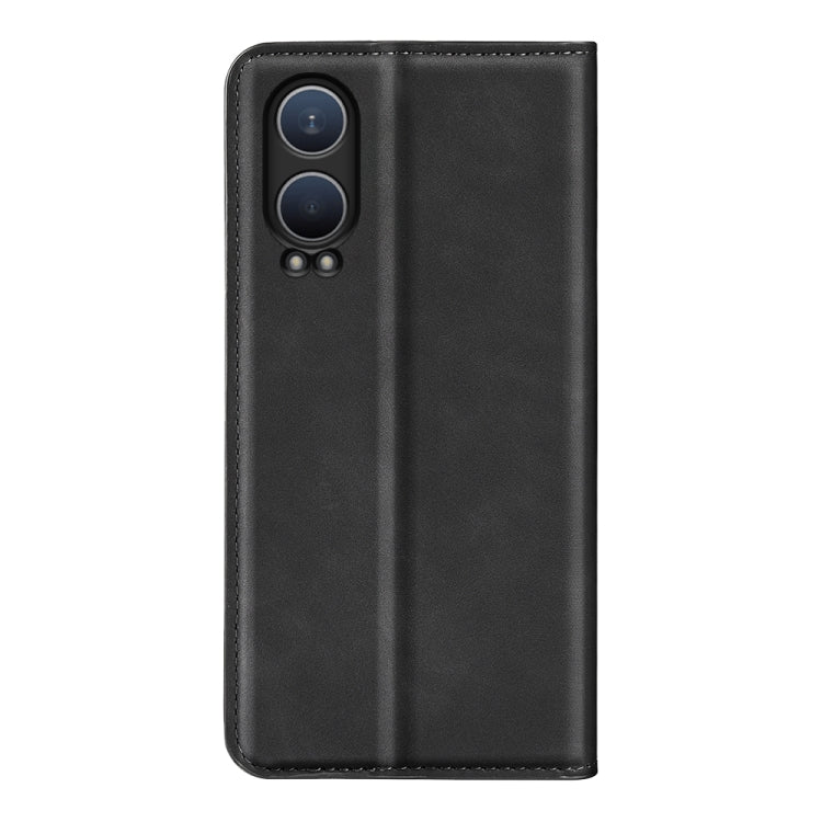 For OnePlus Nord CE4 Lite 5G Retro-skin Magnetic Suction Leather Phone Case