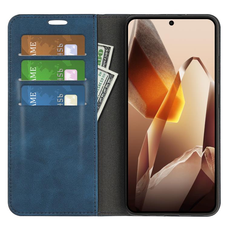 For OnePlus 13 Retro-skin Magnetic Suction Leather Phone Case