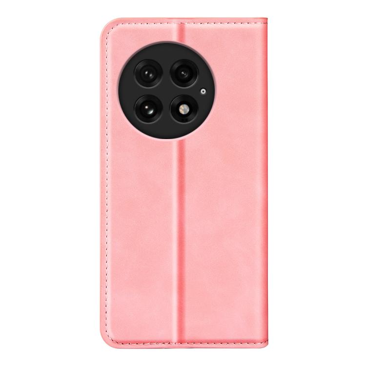 For OnePlus 13 Retro-skin Magnetic Suction Leather Phone Case