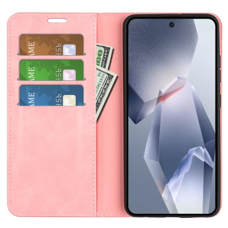 For OnePlus Ace 5 Pro Retro-skin Magnetic Suction Leather Phone Case