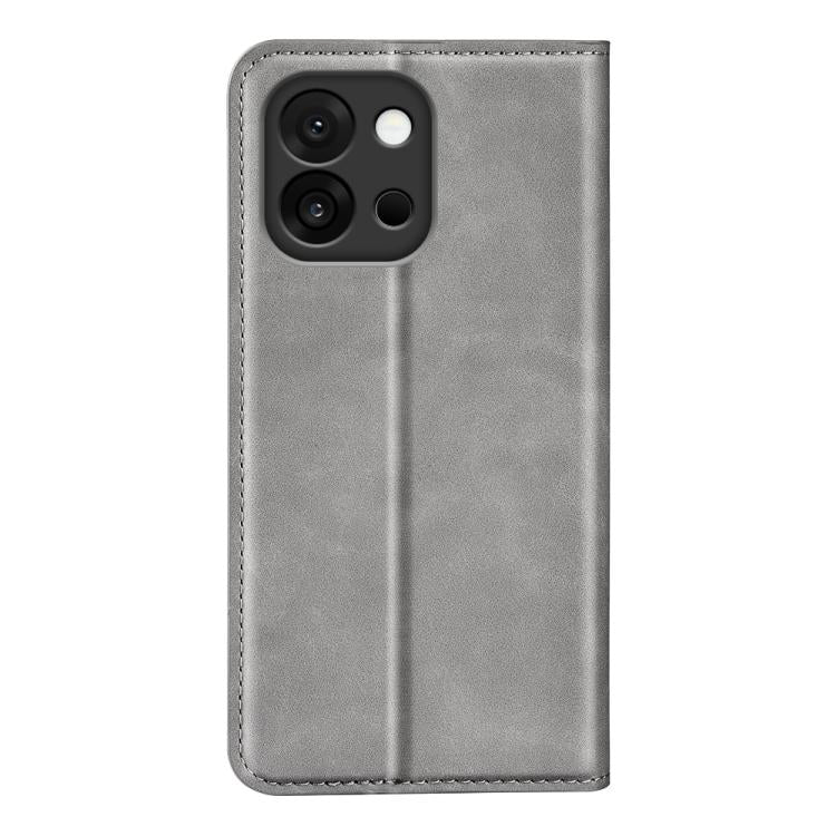 For OnePlus 13T Retro-skin Magnetic Suction Leather Phone Case