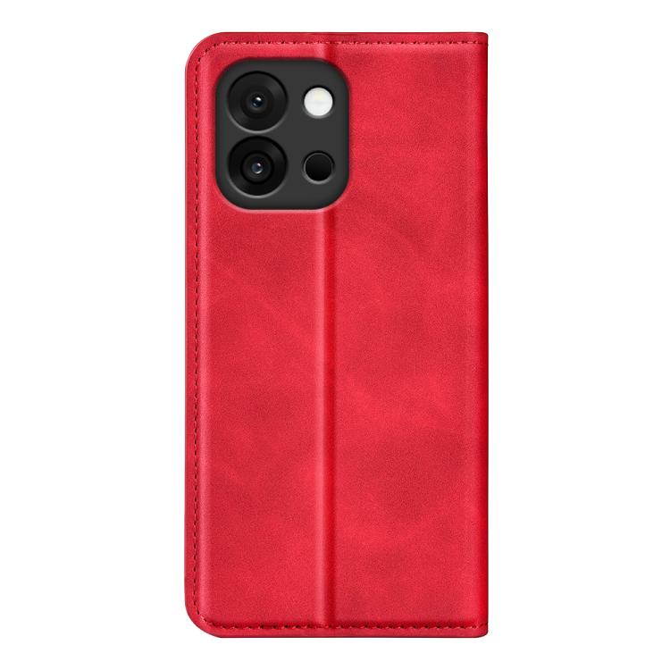 For OnePlus 13T Retro-skin Magnetic Suction Leather Phone Case