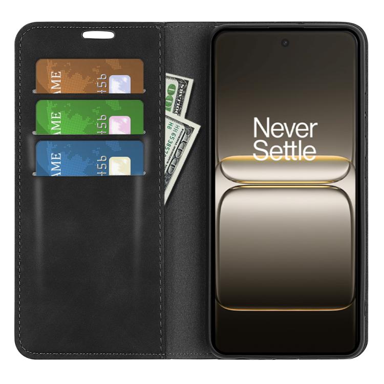 For OnePlus Nord 5 Retro-skin Magnetic Suction Leather Phone Case