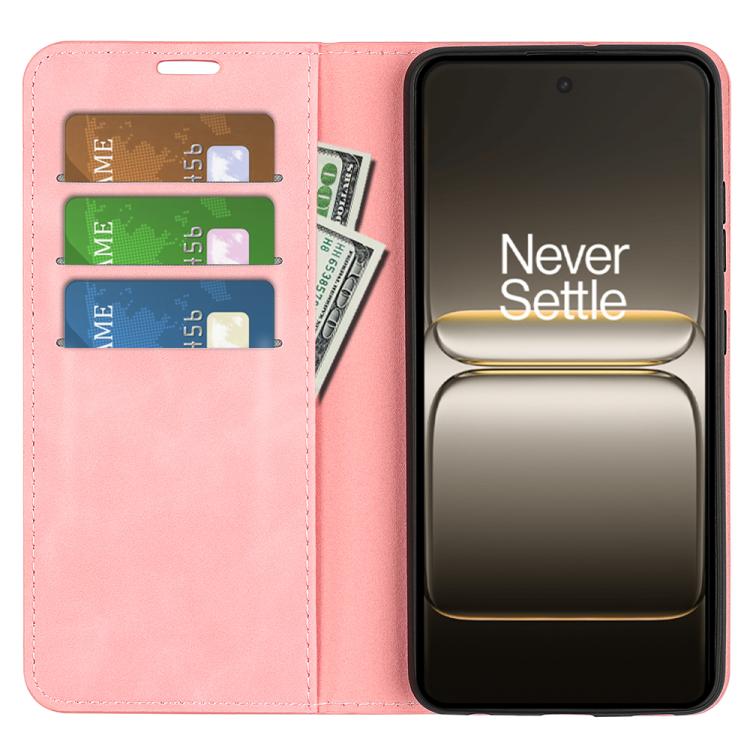 For OnePlus Nord 5 Retro-skin Magnetic Suction Leather Phone Case