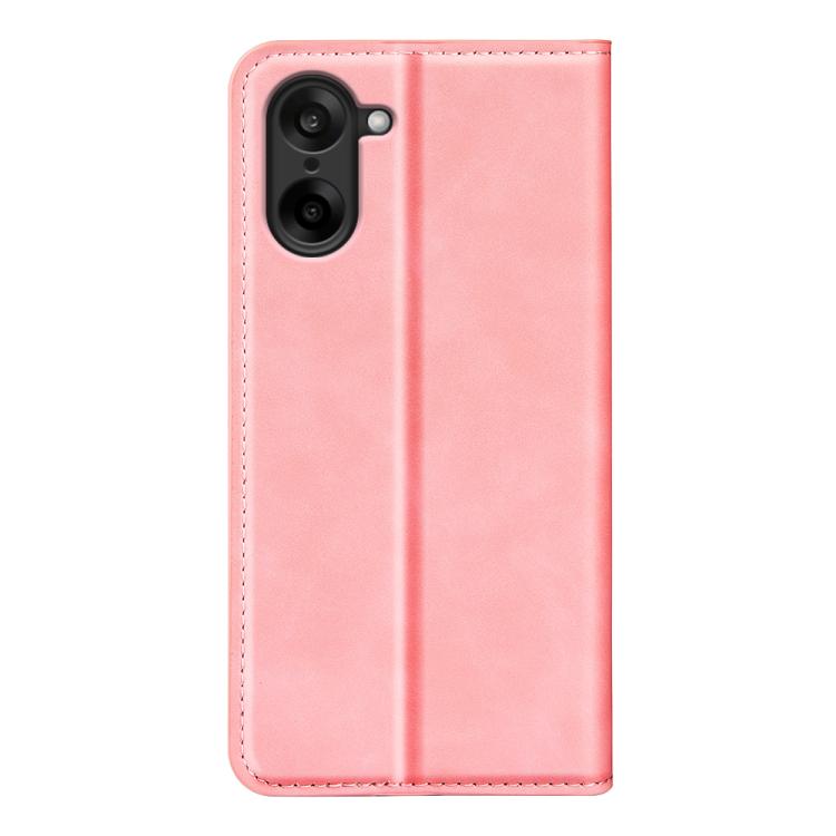 For OnePlus Nord CE5 / Ace 5 Racing Retro-skin Magnetic Suction Leather Phone Case