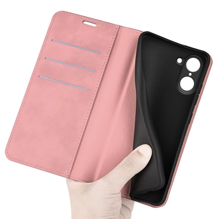 For OnePlus Nord CE5 / Ace 5 Racing Retro-skin Magnetic Suction Leather Phone Case