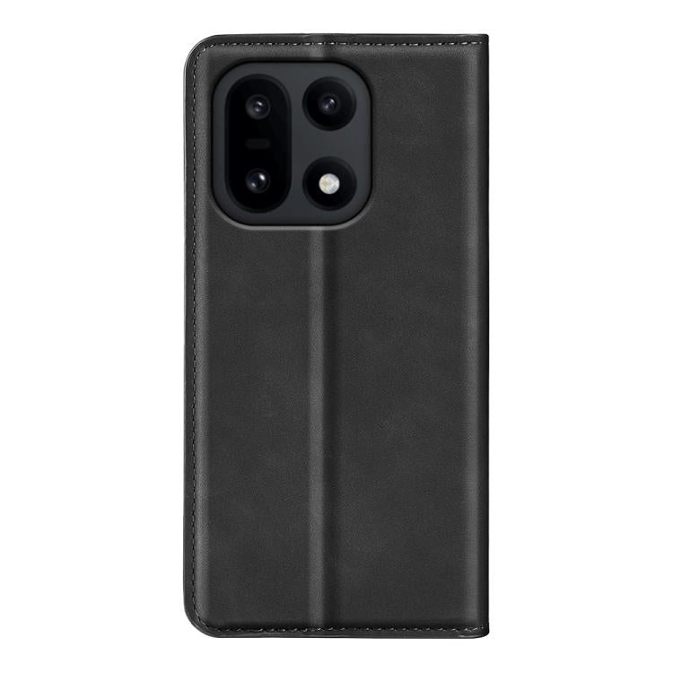 For OnePlus 15 Retro-skin Magnetic Suction Leather Phone Case