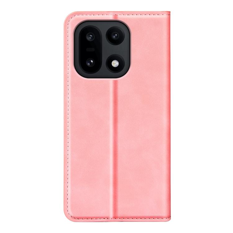 For OnePlus 15 Retro-skin Magnetic Suction Leather Phone Case