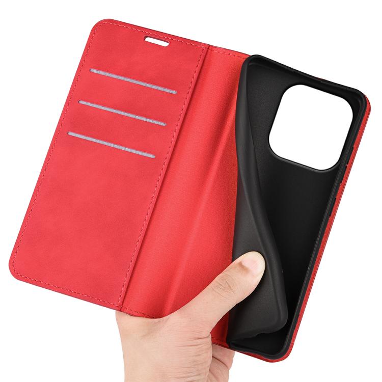 For OnePlus 15 Retro-skin Magnetic Suction Leather Phone Case