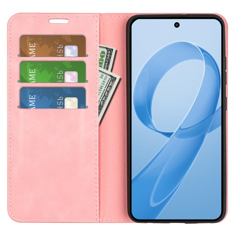 For OnePlus 15R / Ace 6 5G / 6T 5G Retro-skin Magnetic Suction Leather Phone Case