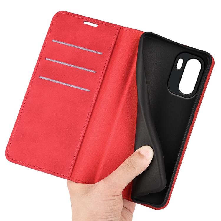 For OnePlus 15R / Ace 6 5G / 6T 5G Retro-skin Magnetic Suction Leather Phone Case