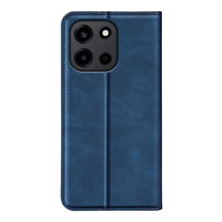 For OnePlus Turbo 6 / 6V Retro-skin Magnetic Suction Leather Phone Case