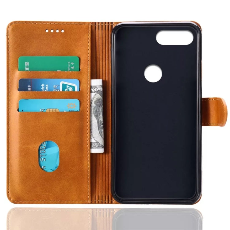 Calf Texture Horizontal Flip Leather Case for Oukitel C11 Pro, with Holder & Card Slots & Wallet
