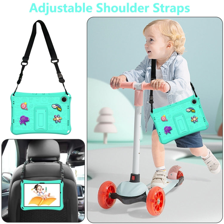 For Samsung Galaxy Tab A9+ 11.0 X210 Hi Baby EVA Full Body Tablet Case with Strap