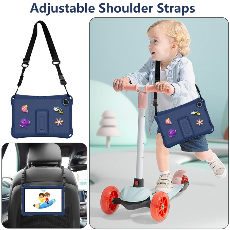 For Samsung Galaxy Tab A9+ 11.0 X210 Hi Baby EVA Full Body Tablet Case with Strap
