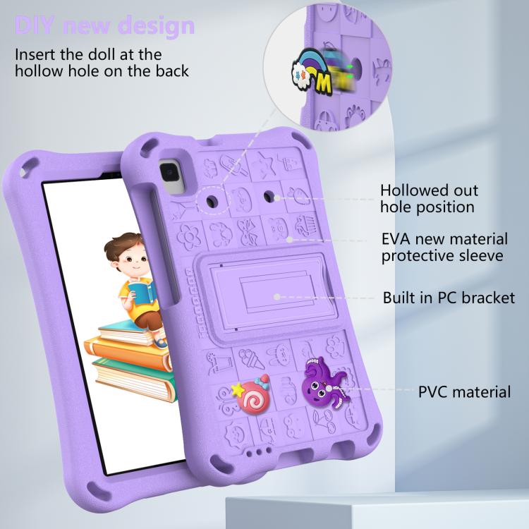 For Samsung Galaxy Tab A11 2025 Hi Baby EVA Full Body Tablet Case with Strap