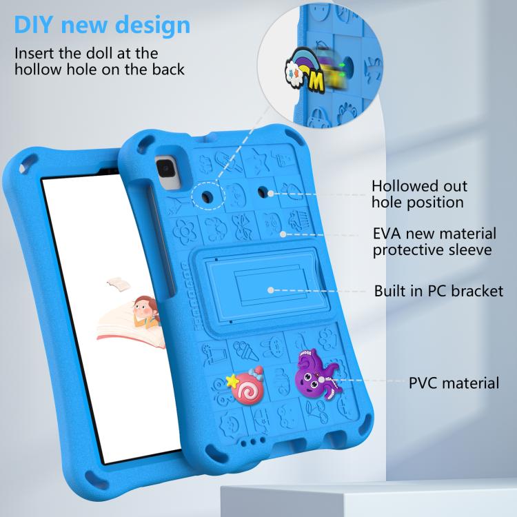 For Samsung Galaxy Tab A11 2025 Hi Baby EVA Full Body Tablet Case with Strap