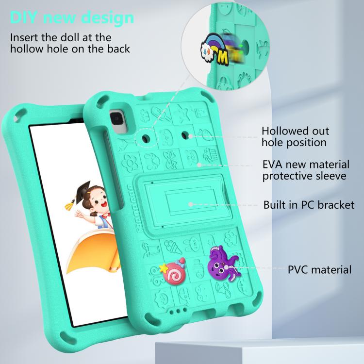 For Samsung Galaxy Tab A11 2025 Hi Baby EVA Full Body Tablet Case with Strap