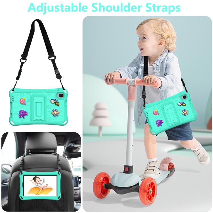 For Samsung Galaxy Tab A11 2025 Hi Baby EVA Full Body Tablet Case with Strap