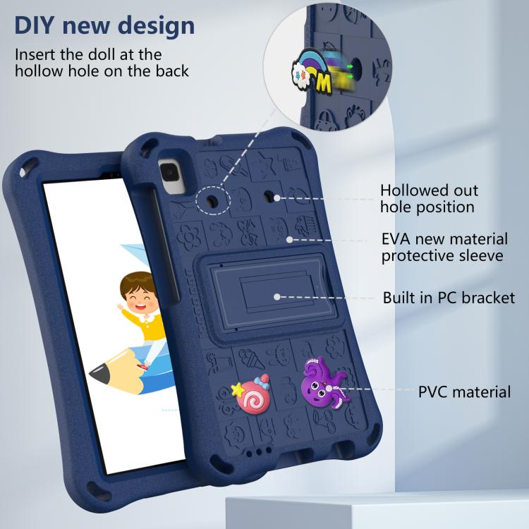 For Samsung Galaxy Tab A11 2025 Hi Baby EVA Full Body Tablet Case with Strap