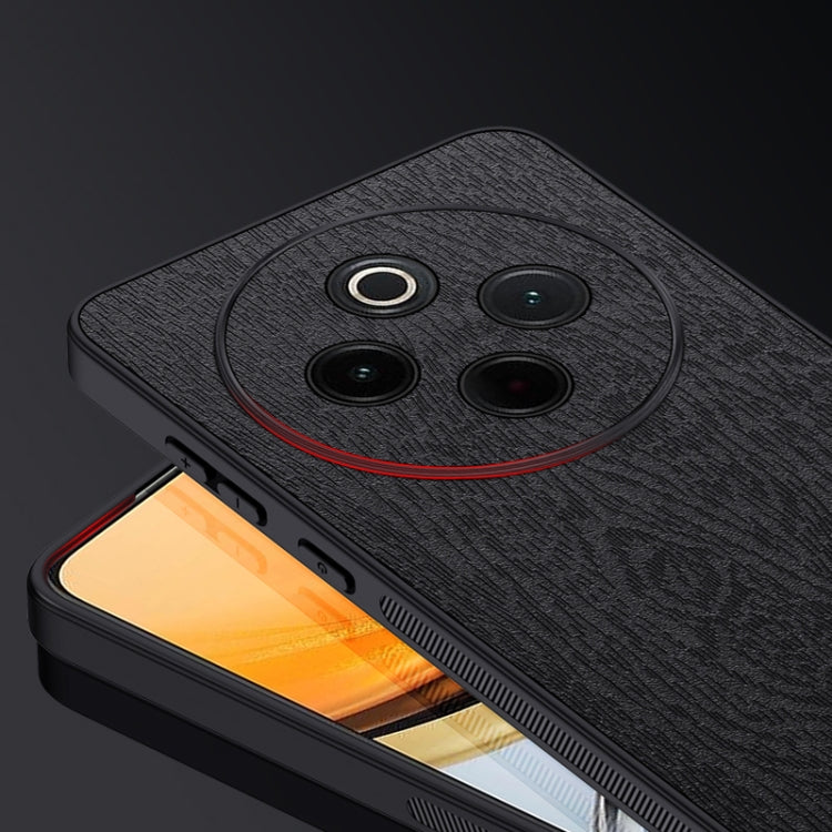 For vivo Y300 Pro Tree Bark Leather Shockproof Phone Case