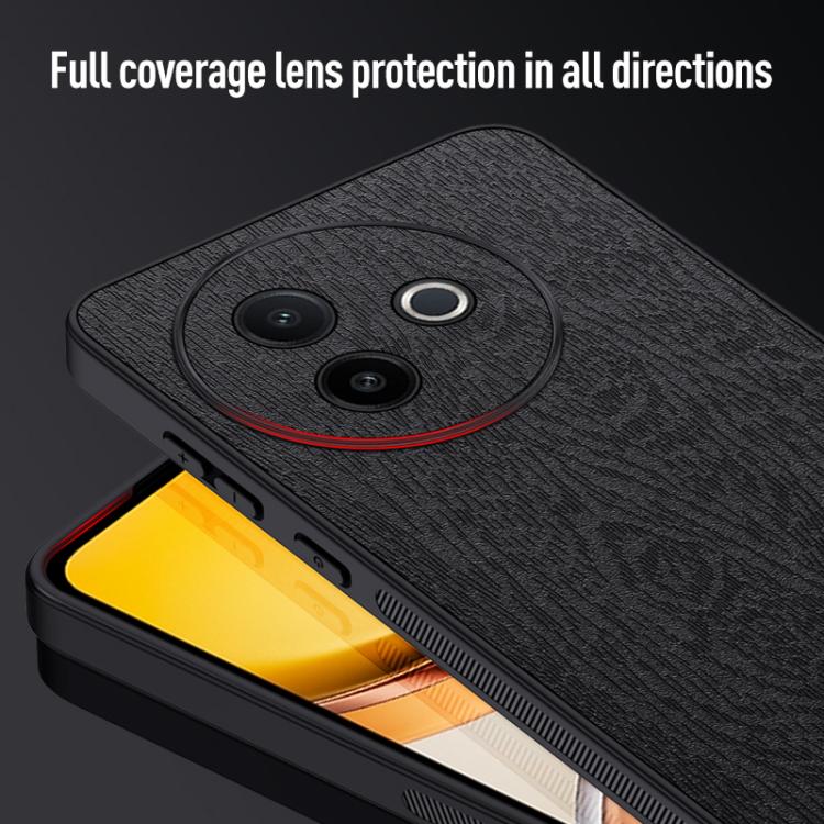 For vivo Y39 5G Tree Bark Leather Shockproof Phone Case