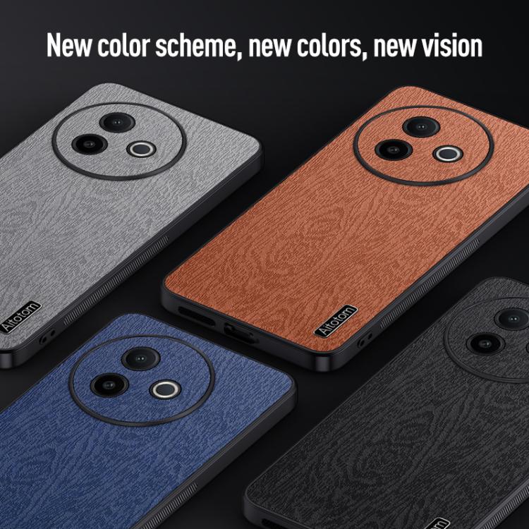For vivo Y39 5G Tree Bark Leather Shockproof Phone Case