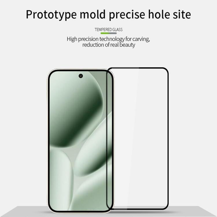 For Google Pixel 10 Pro XL Unlock MOFI 9H 2.5D Full Screen Tempered Glass Film - Black