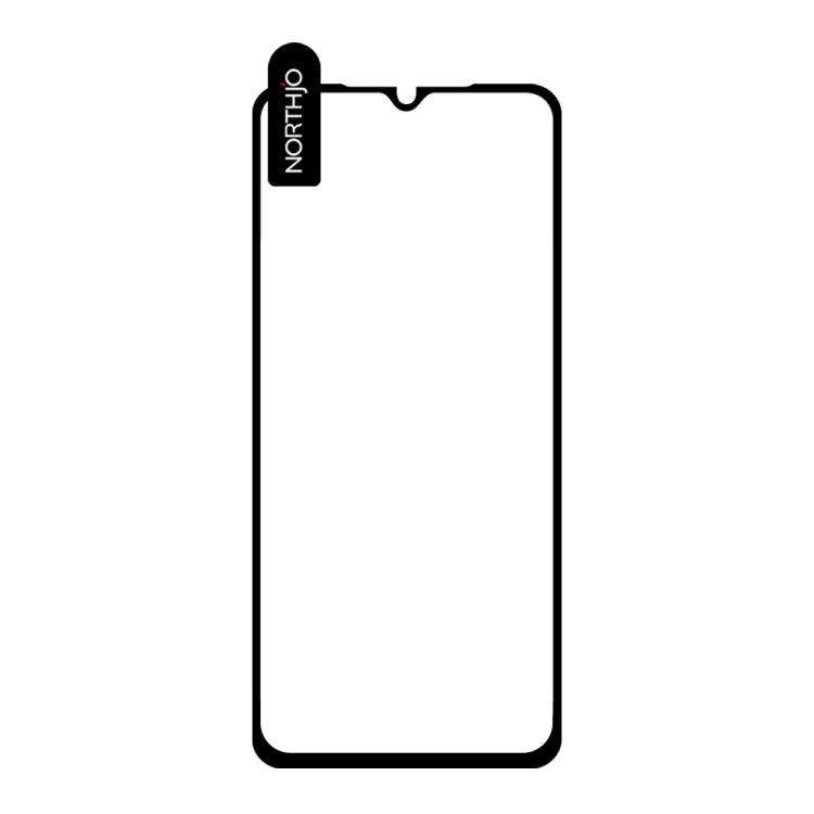 For Xiaomi Redmi 13C 4G / 5G NORTHJO A++ Screen Full Glue Silk Printing Tempered Glass Film