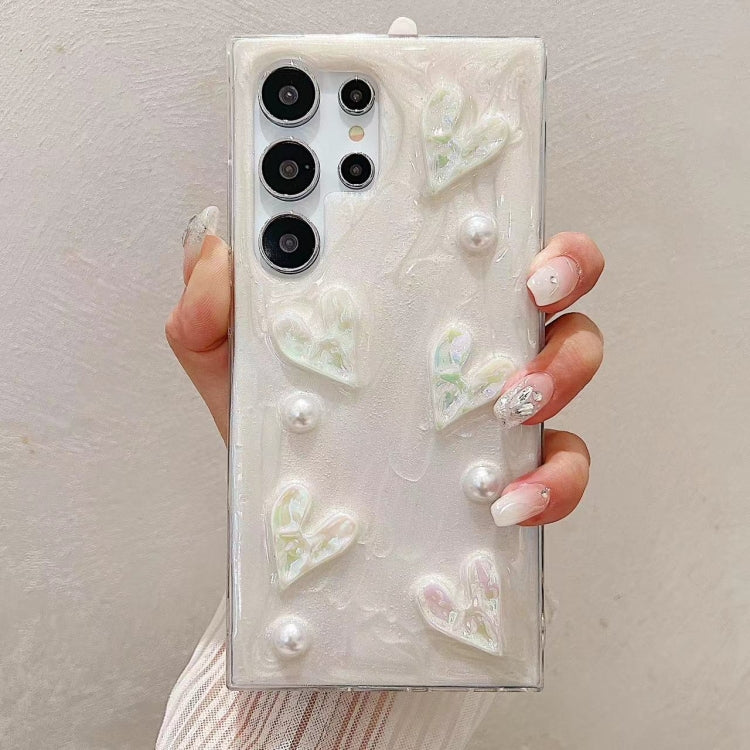 For Samsung Galaxy S25 Ultra 5G Cream Gum Decoden TPU Phone Case