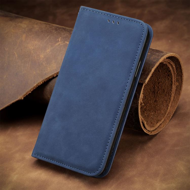 For Realme C75 Retro Skin Feel Magnetic Leather Phone Case