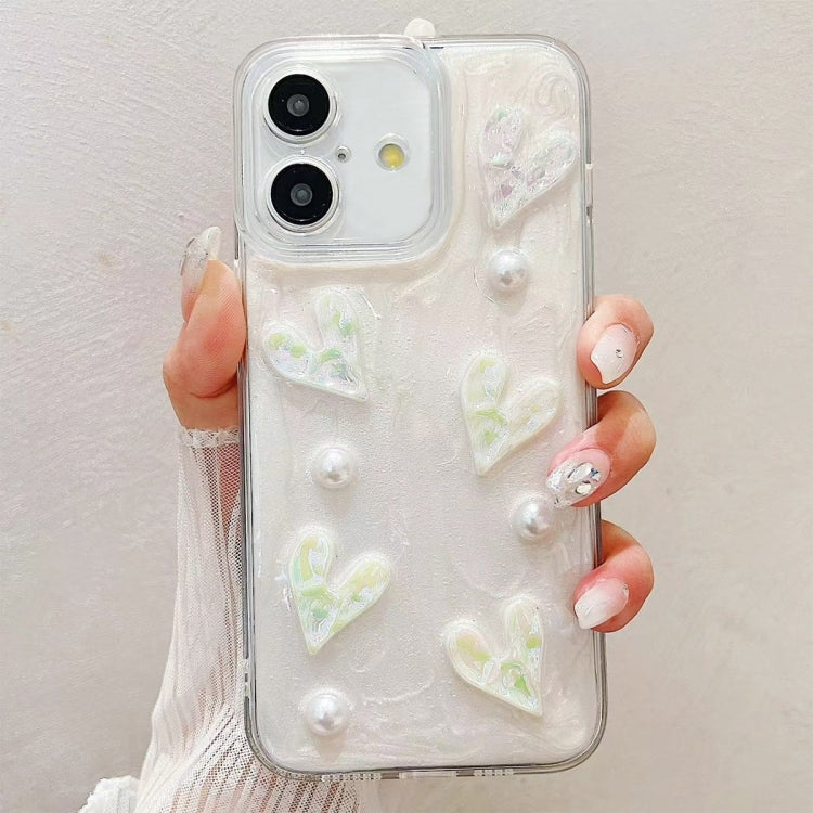 For iPhone 16 Cream Gum Decoden TPU Phone Case