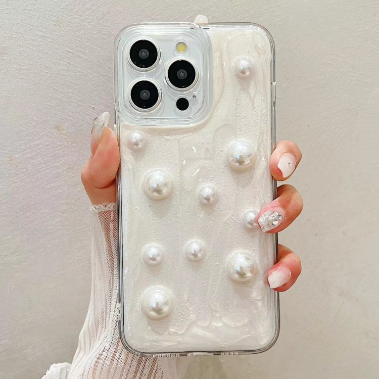 For iPhone 16 Pro Max Cream Gum Decoden TPU Phone Case