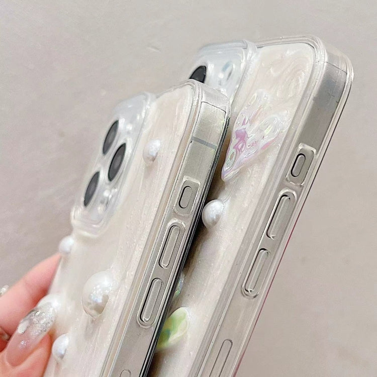 For iPhone 16 Pro Max Cream Gum Decoden TPU Phone Case