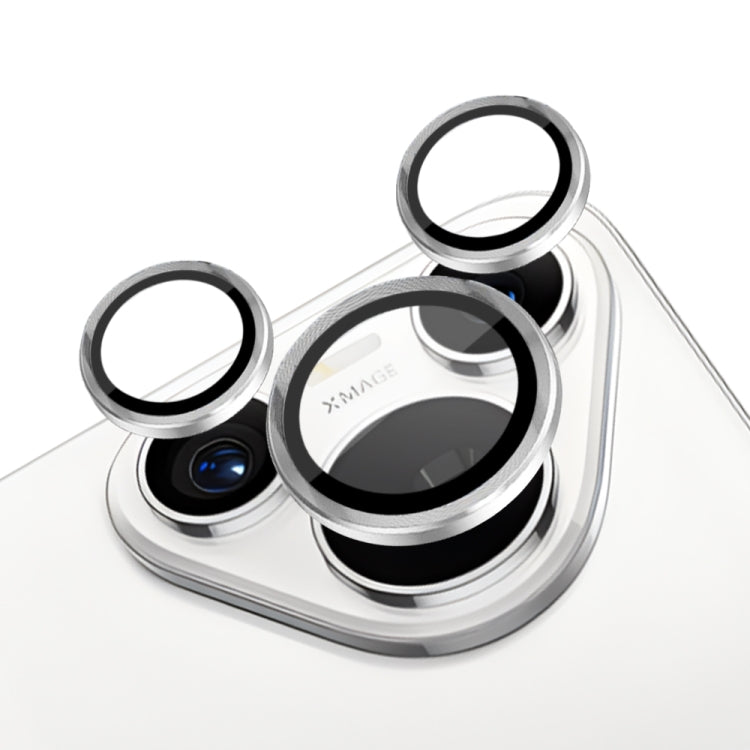 For Huawei Pura 70 NORTHJO Camera Lens CD Vein Metal Ring Tempered Glass Film