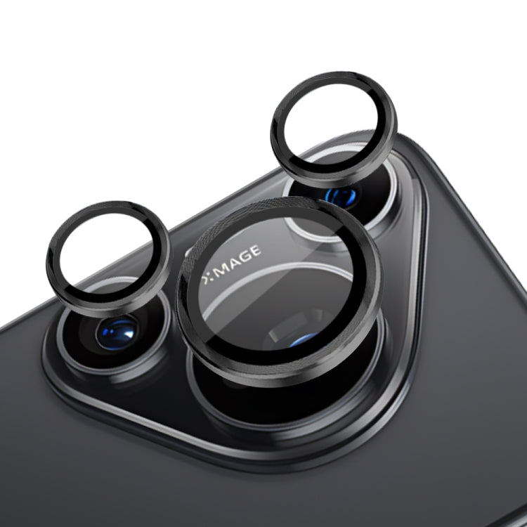 For Huawei Pura 70 Pro NORTHJO Camera Lens CD Vein Metal Ring Tempered Glass Film