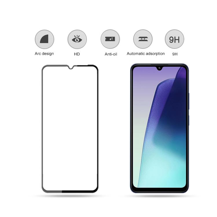 For Redmi 14C mocolo 2.5D Full Glue Full Cover Tempered Glass Film
