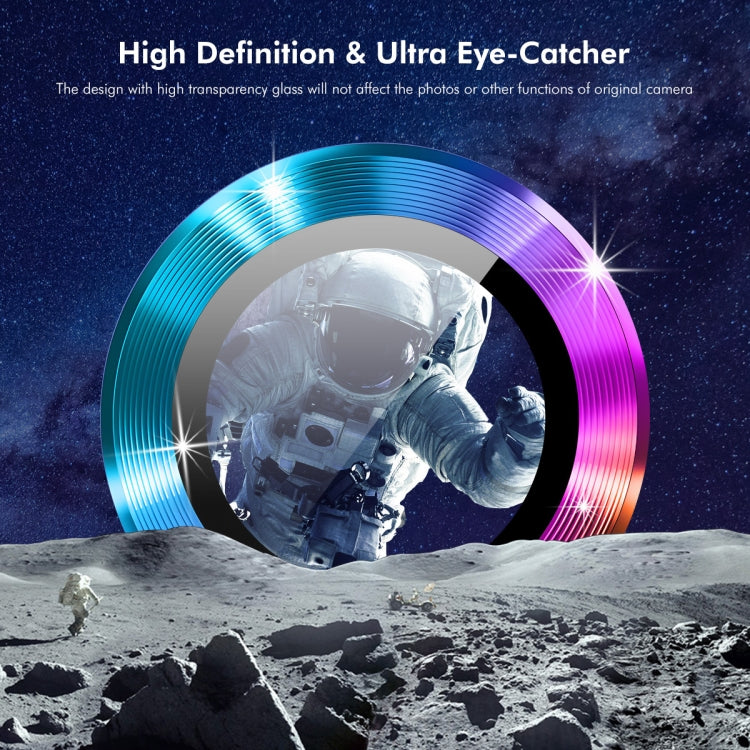 For Redmi Turbo 3 ENKAY Hat-Prince 9H Rear Camera Lens Aluminium Alloy Tempered Glass Film