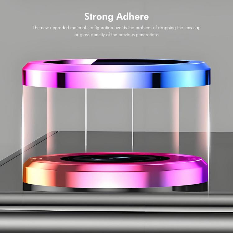For Xiaomi Poco X7 ENKAY Hat-Prince 9H Rear Camera Lens Aluminium Alloy Tempered Glass Film