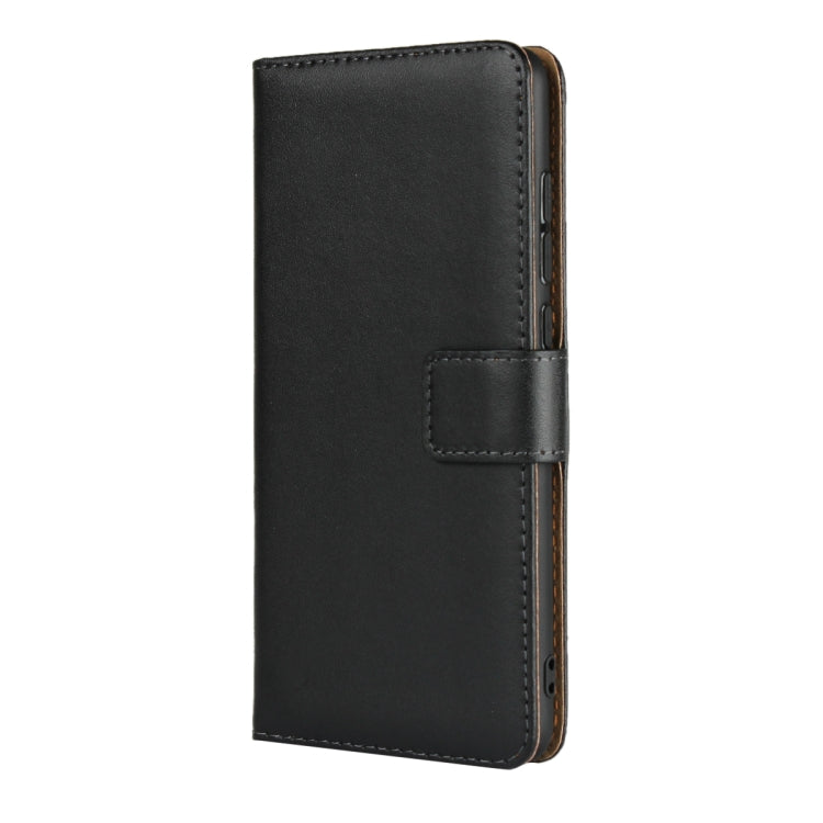 Leather Horizontal Flip Holster for Nokia 5.1 , with Magnetic Clasp and Bracket and Card Slot and Wallet(Black)