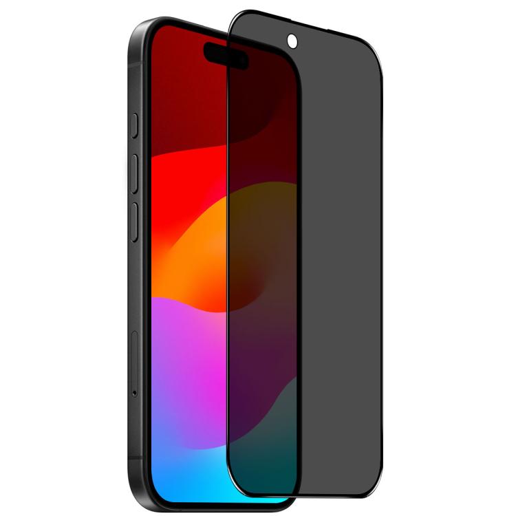 For iPhone Air NORTHJO A++ 28 Degree Privacy Full Glue Silk Printing Tempered Glass Film