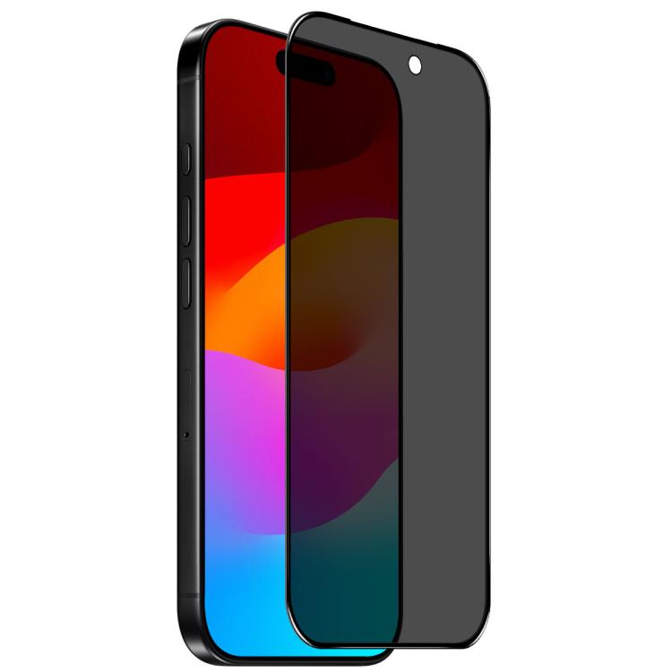 For iPhone 17 Pro NORTHJO A++ 28 Degree Privacy Full Glue Silk Printing Tempered Glass Film