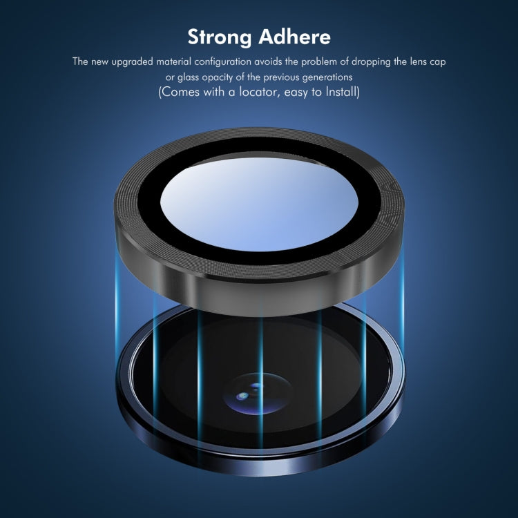 For Meizu 20 ENKAY Hat-Prince 9H Rear Camera Lens Aluminium Alloy Tempered Glass Film
